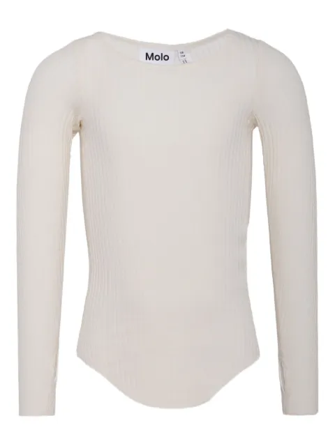 Molo fine-ribbed long-sleeve body