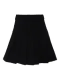 Molo pleated midi skirt - Black