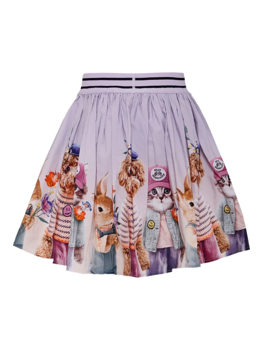 Molo Flared rok met print Paars