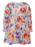 Molo Camie floral-print dress - Purple