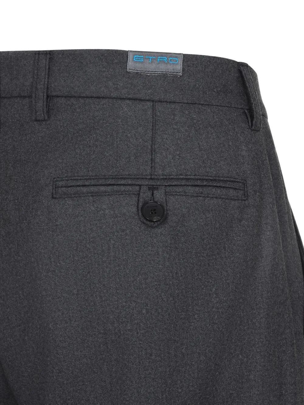 ETRO wool trousers Grijs