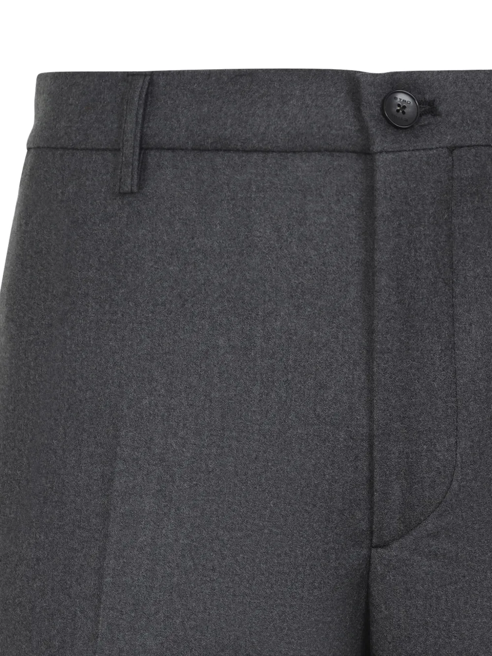 ETRO wool trousers Grijs