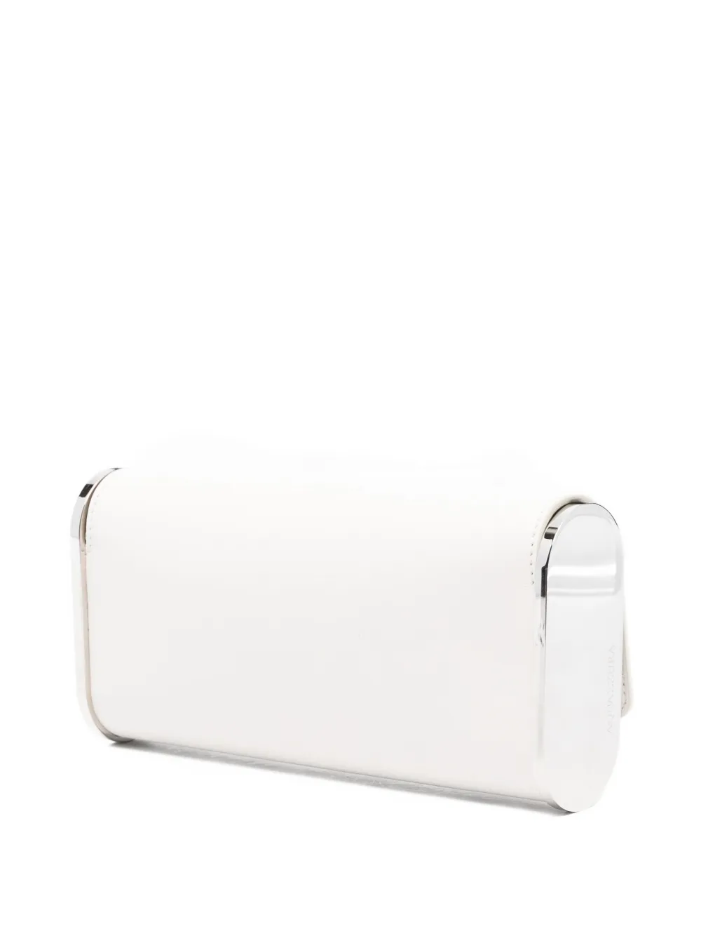 Aquazzura Muse leren clutch Wit
