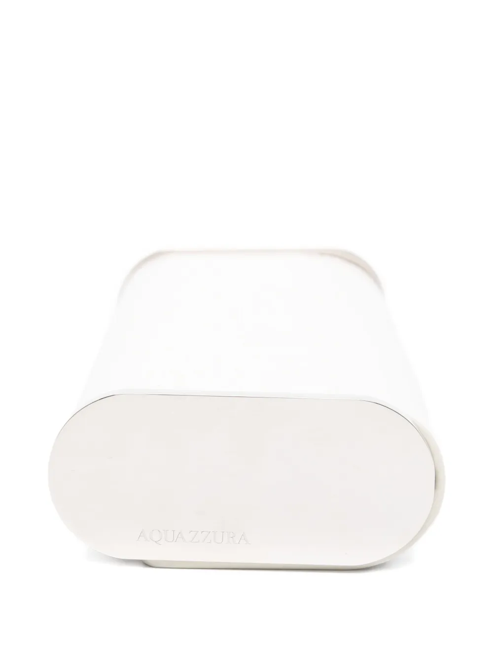 Aquazzura Muse leren clutch Wit