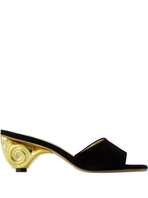 Carel Paris  50mm Naiade spiral-heel sandals