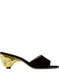 Carel Paris 50mm Naiade spiral-heel sandals - Black
