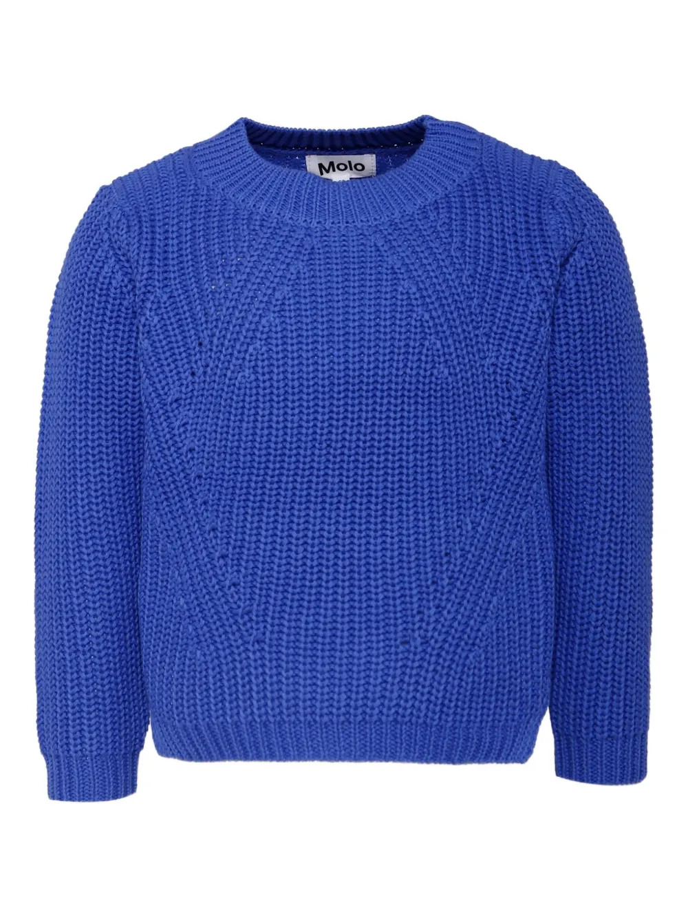 Molo Gillis grofgebreide trui Blauw