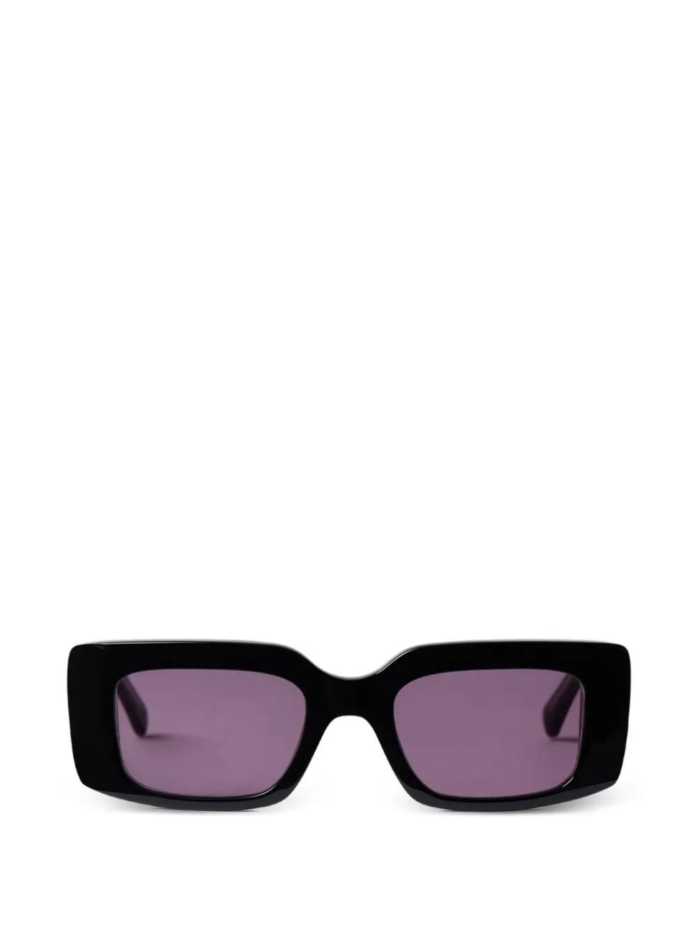 SANDRO Sonnenbrille mit eckigem Gestell - Schwarz
