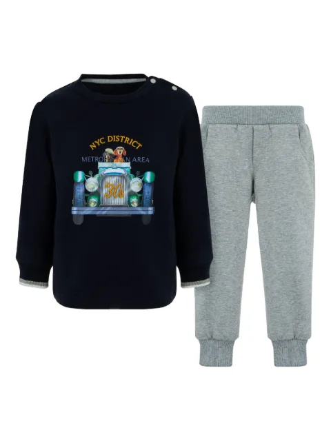 Lapin House car-print tracksuit