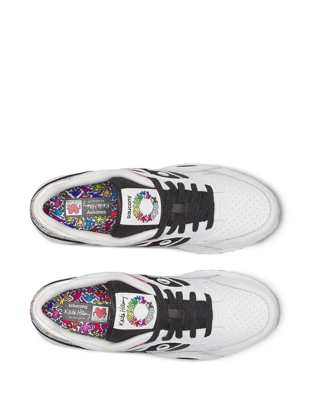 Saucony x Keith Haring Shadow 6000 sneakers Wit