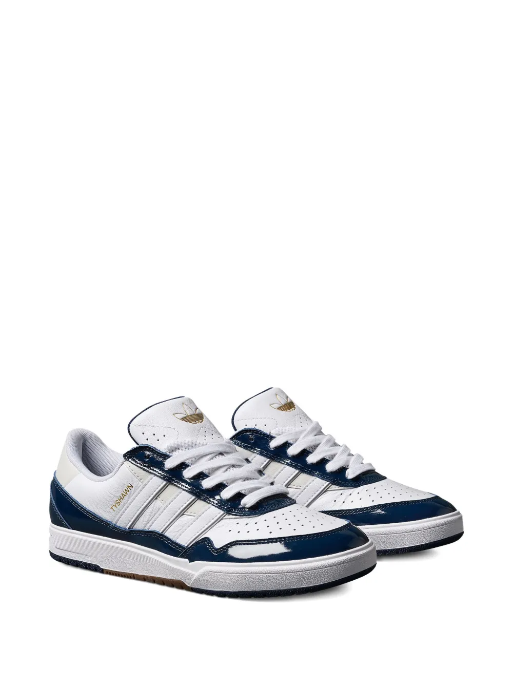 adidas Tyshawn II "Collegiate Navy" sneakers Wit