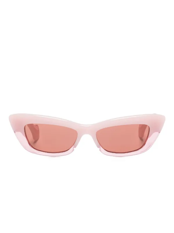 Aquazzura Riviera Cat-eye Sunglasses in Pink