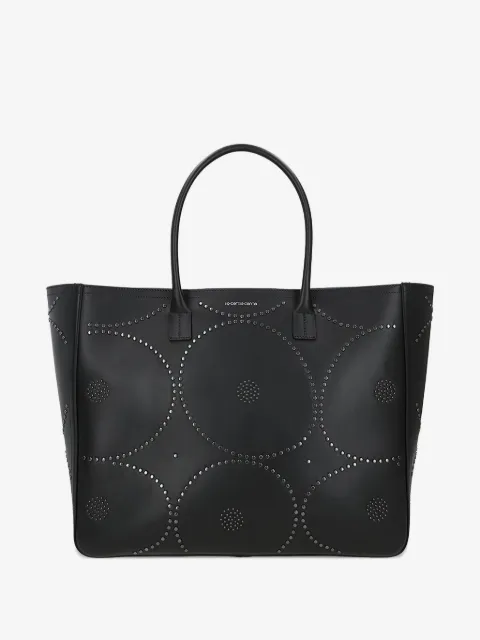 10 CORSO COMO large Tresor leather tote bag