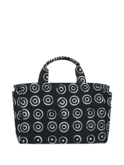 10 CORSO COMO circle-print canvas tote bag