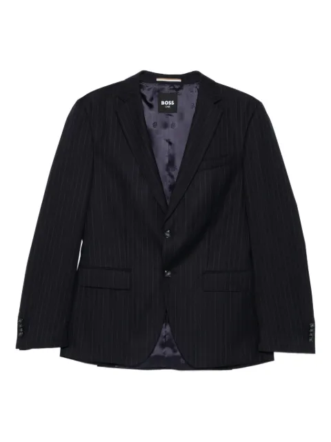 BOSS traje con motivo de rayas diplomáticas