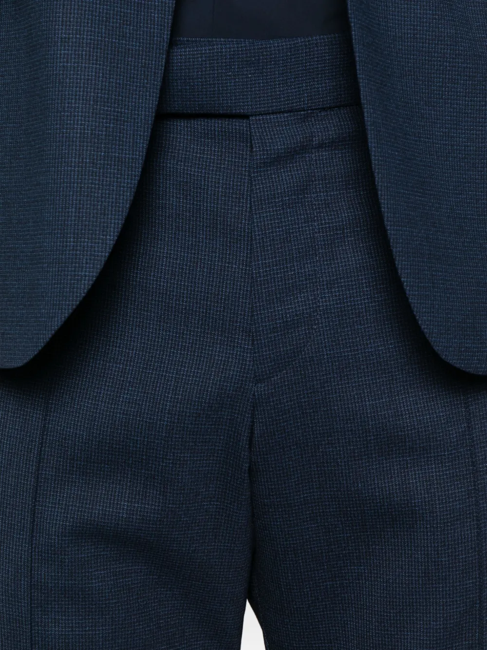 BOSS Pak met pied-de-poule print Blauw