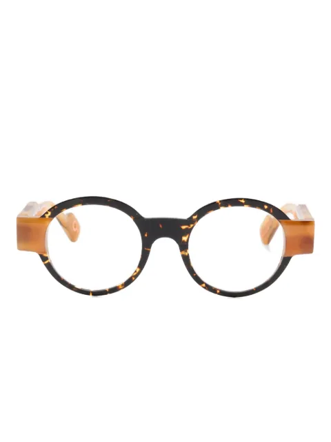 Etnia Barcelona tortoiseshell round-frame glasses