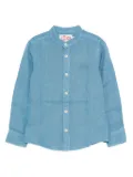 MC2 Saint Barth Kids linen shirt - Blue