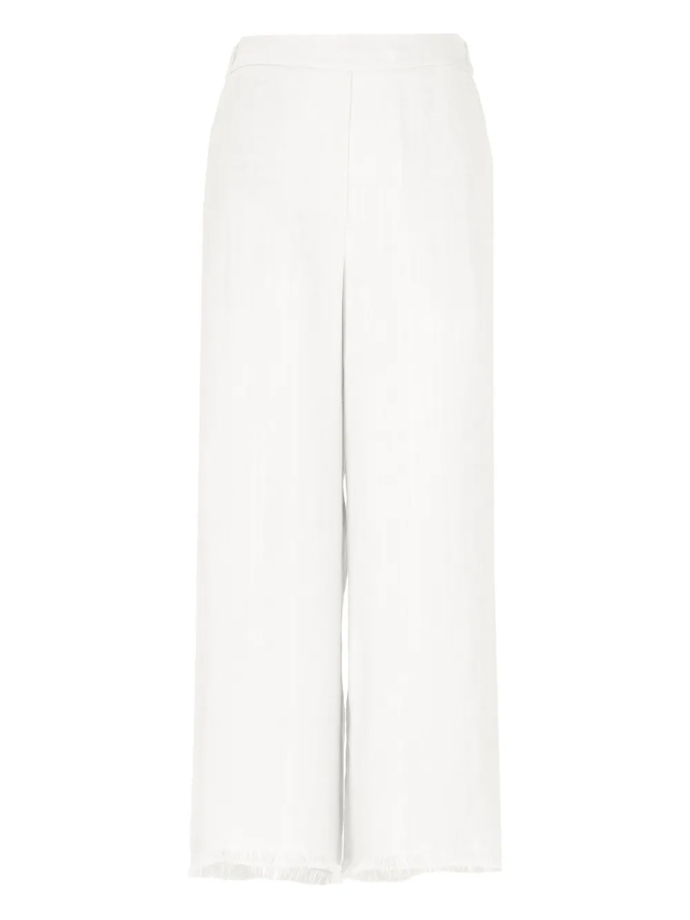 Antonelli Torres broek met franje afwerking Wit