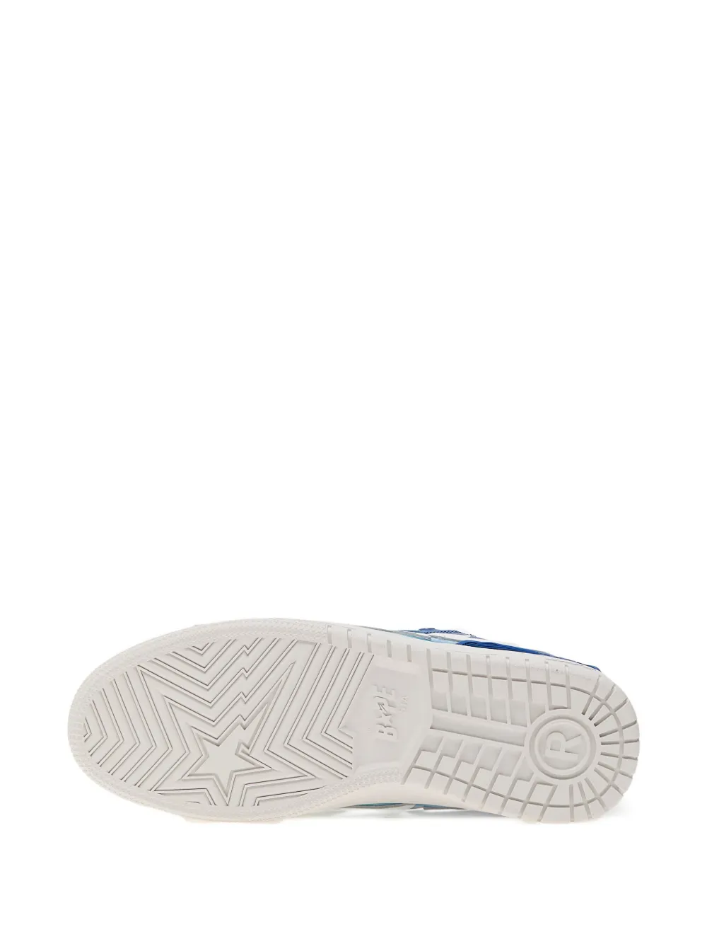 A BATHING APE Sneakers verfraaid met ster Blauw