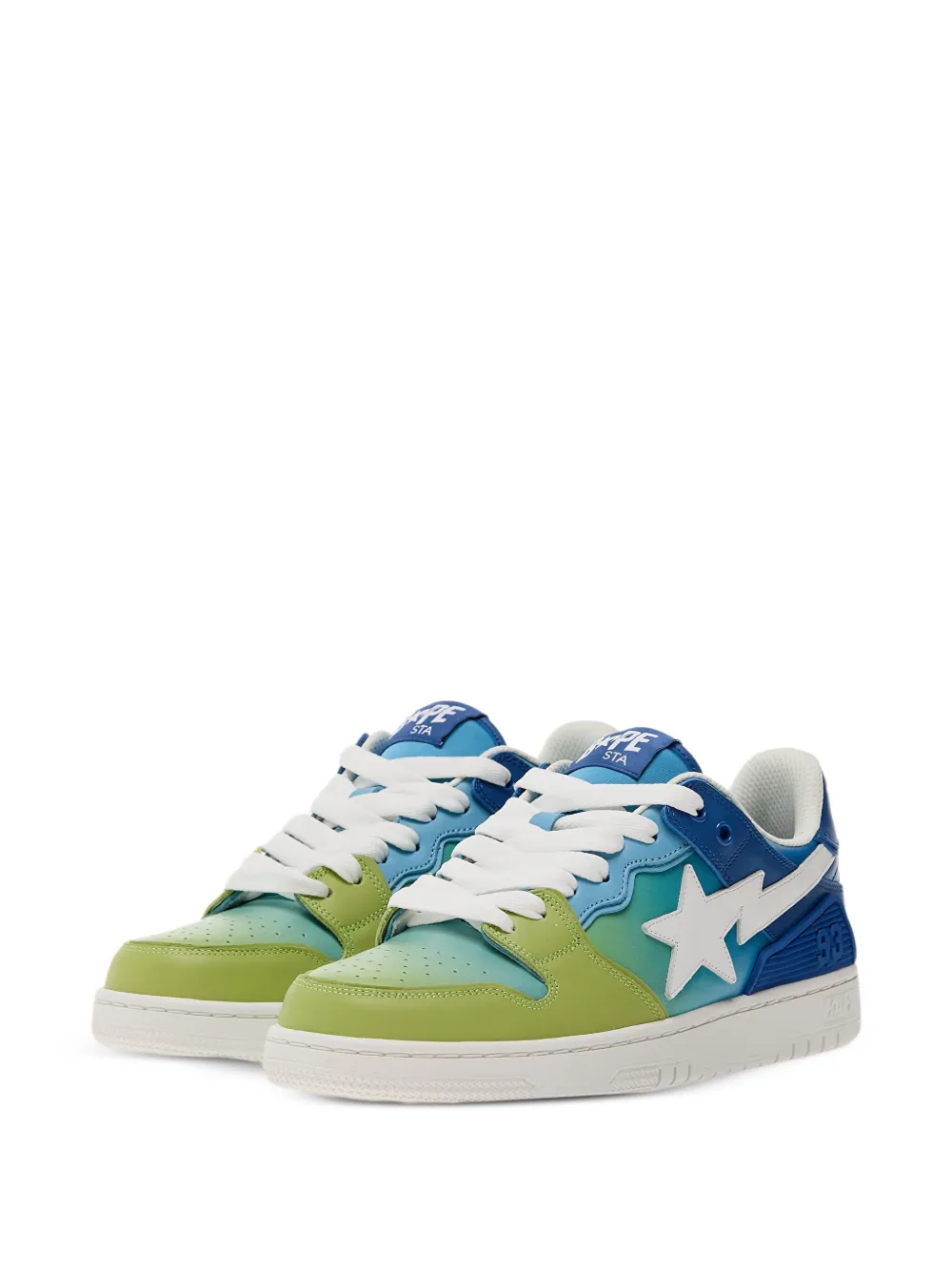 A BATHING APE Sneakers verfraaid met ster Blauw
