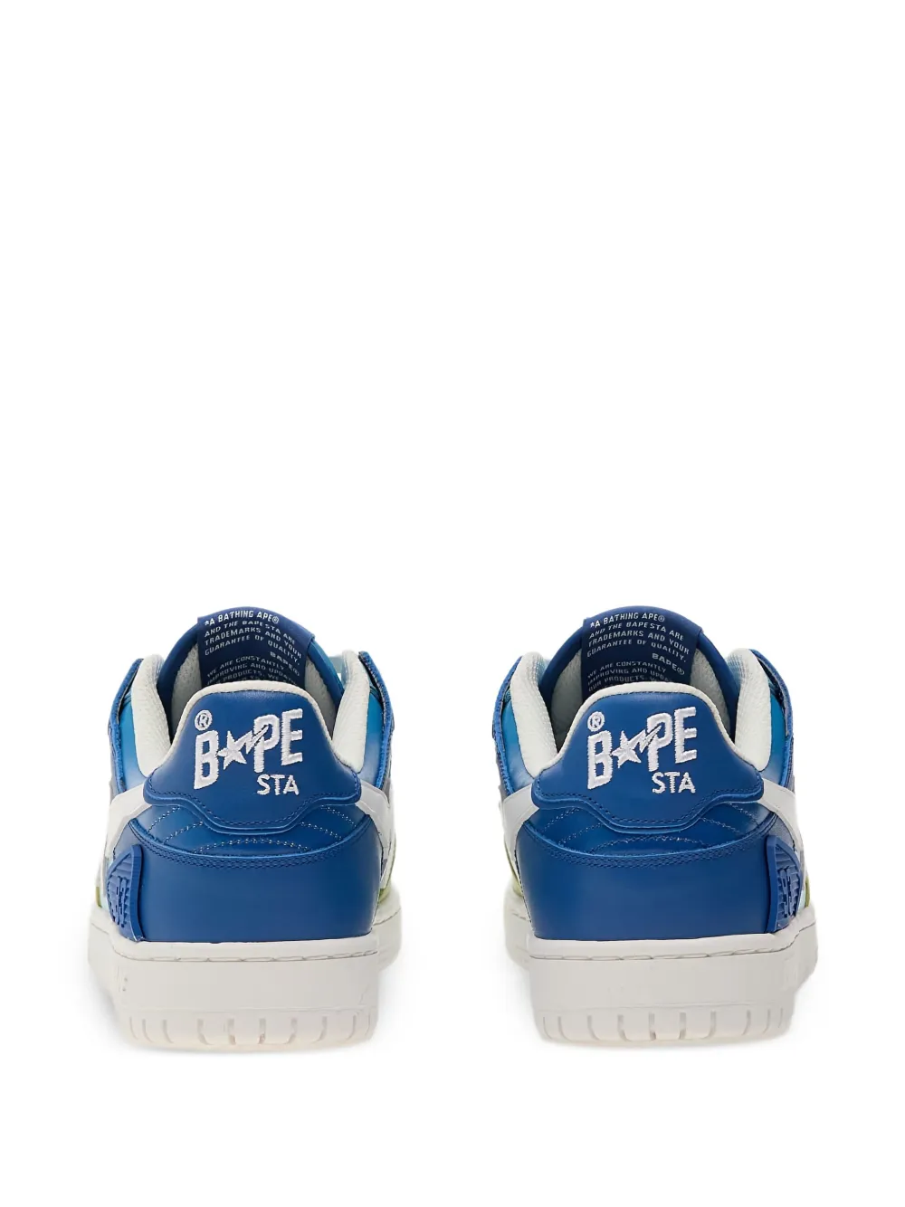A BATHING APE Sneakers verfraaid met ster Blauw