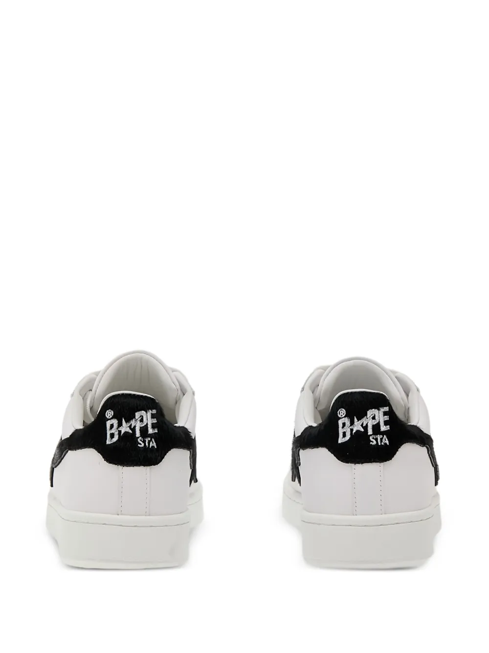 A BATHING APE star-embellishment sneakers White