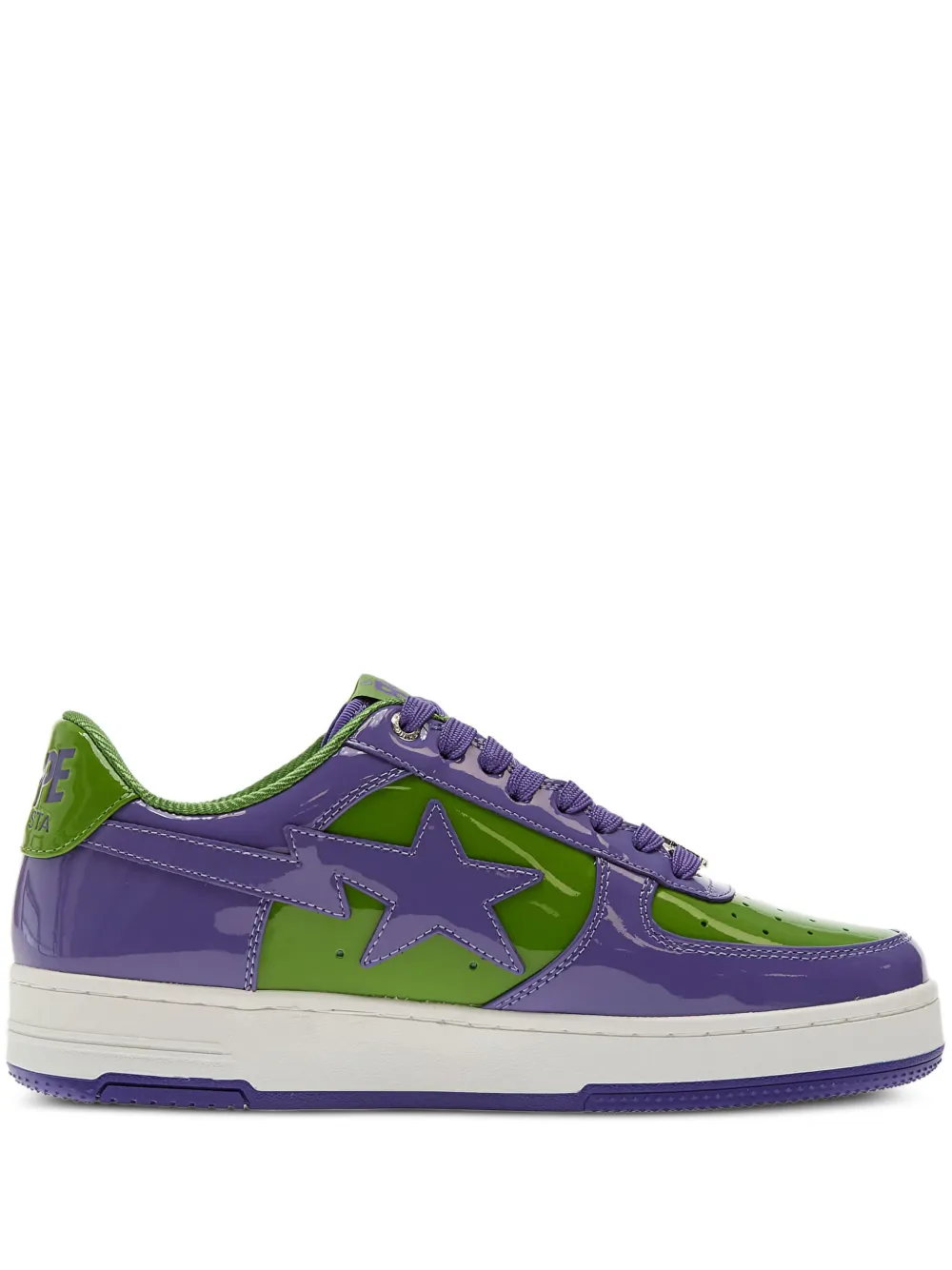 A BATHING APE Bape STA #1 sneakers Purple