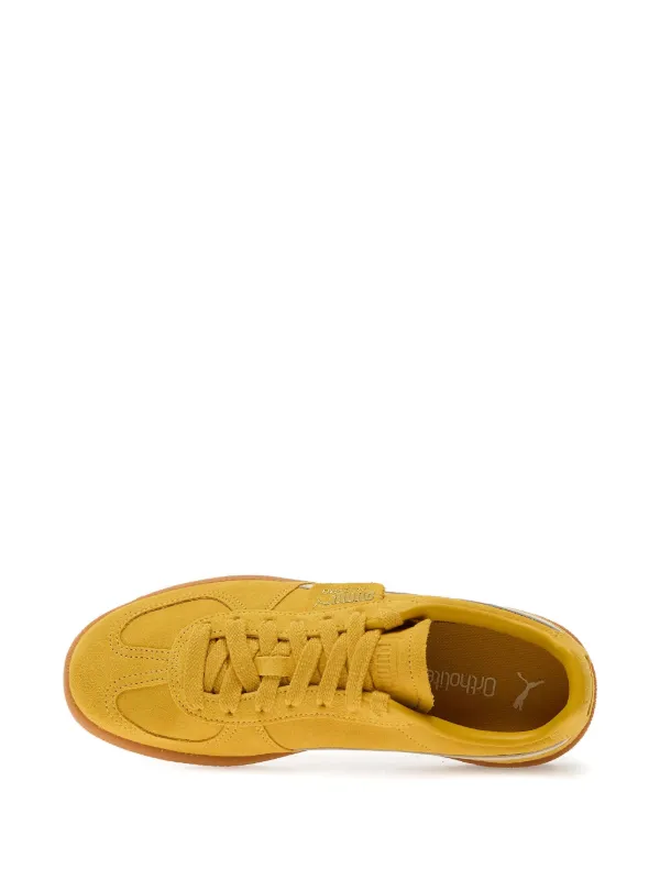 PUMA パレルモ スエード スニーカー | イエロー | FARFETCH JP