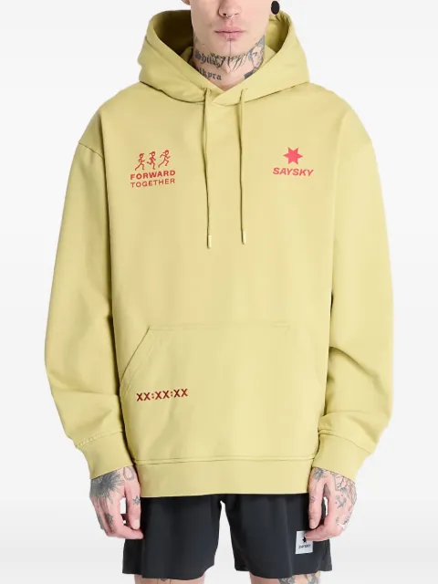 SAYSKY embroidered hoodie