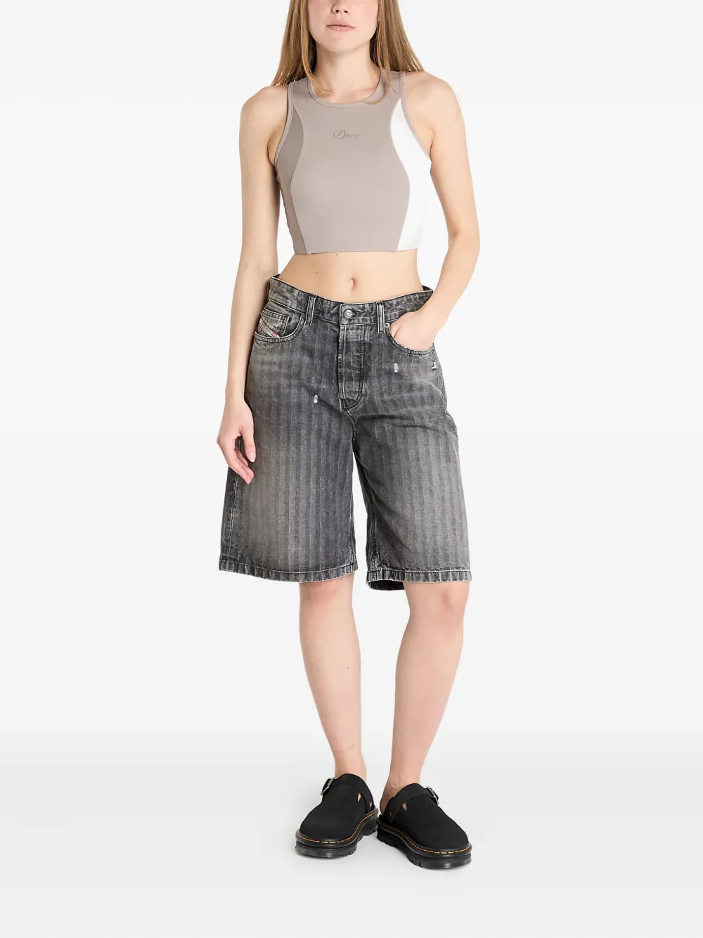 dime colour-block sports bra | Performance Tank Tops | Image 2