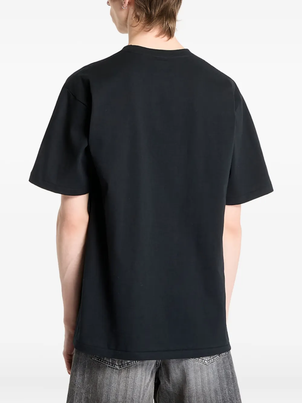 A BATHING APE Mad General T-shirt met grafische print Zwart