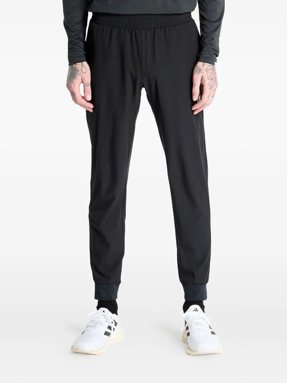 SAYSKY Pace zip-pocket elastic-waistband track pants | Black | Image 1