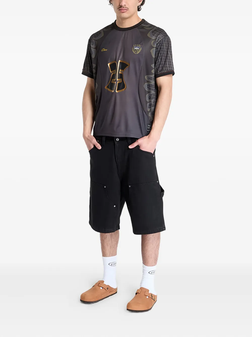 dime Holy Flame jersey Zwart