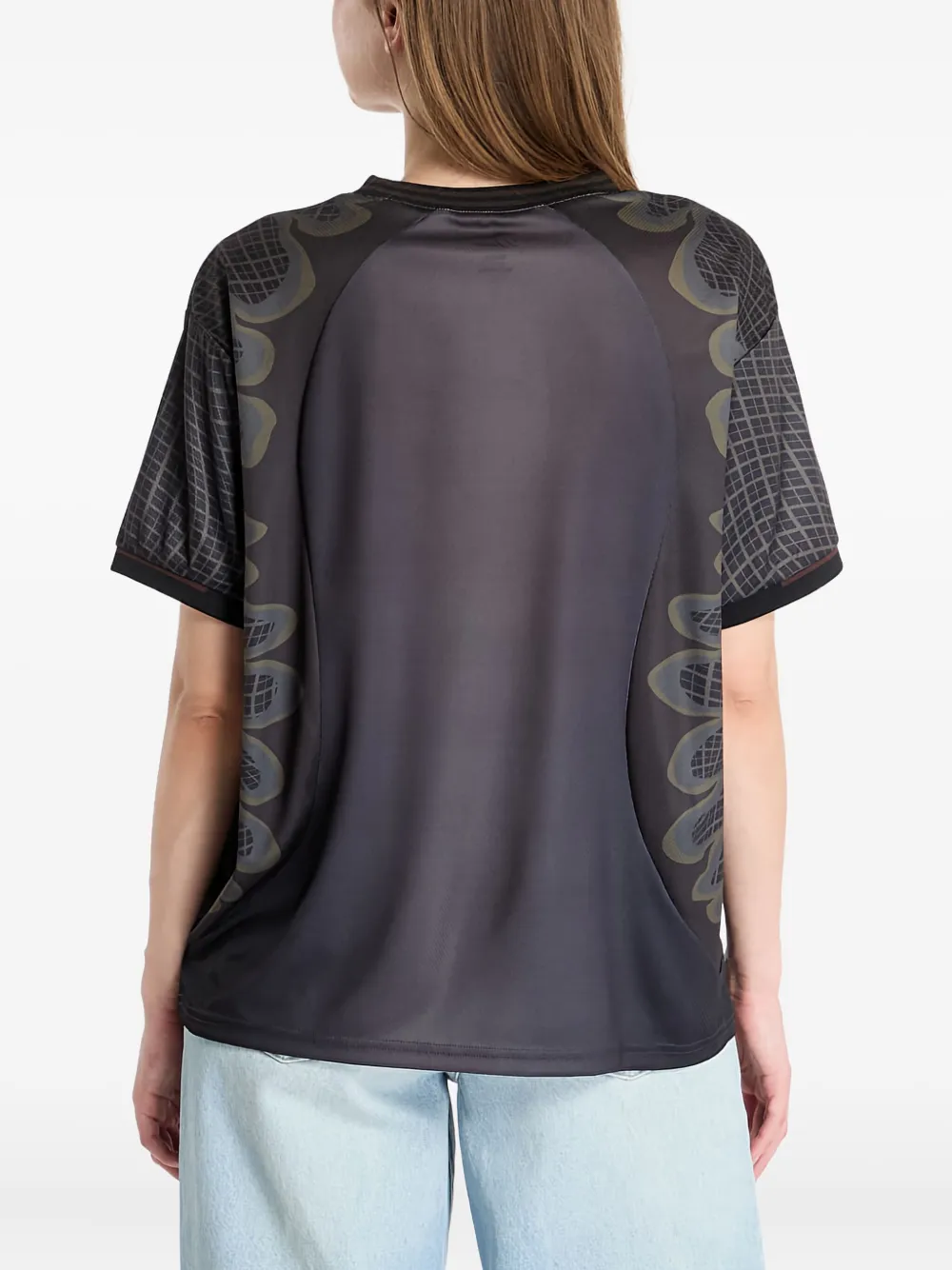 【関税込み】Dime ブルー＆グレー Holy Flame Jersey トップス Dime Holy Flame Jersey | Black | FARFETCH MY