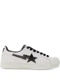 A BATHING APE® star-lightning sneakers - White