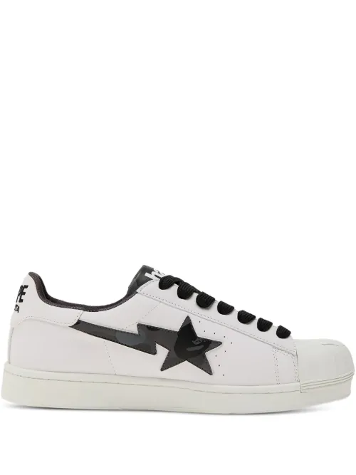 Baskets à détails d'étoiles - A BATHING APE® - Modalova