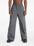 HELIOT EMIL elastic-waist cargo trousers - Grey