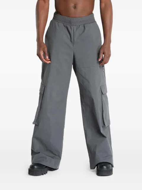 HELIOT EMIL elastic-waist cargo trousers