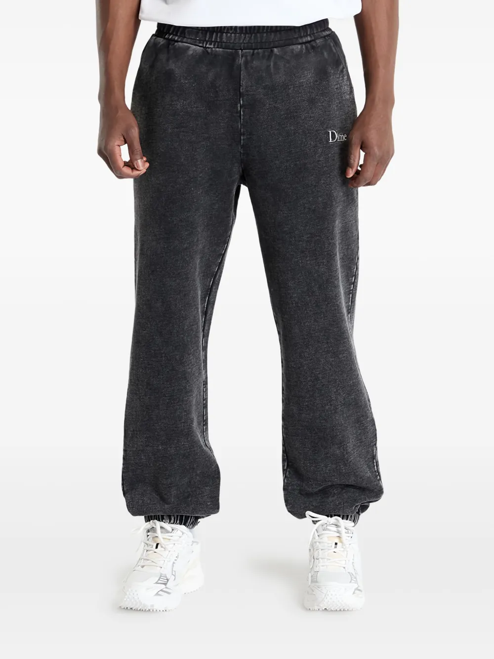 dime cotton track pants | Black | Image 1