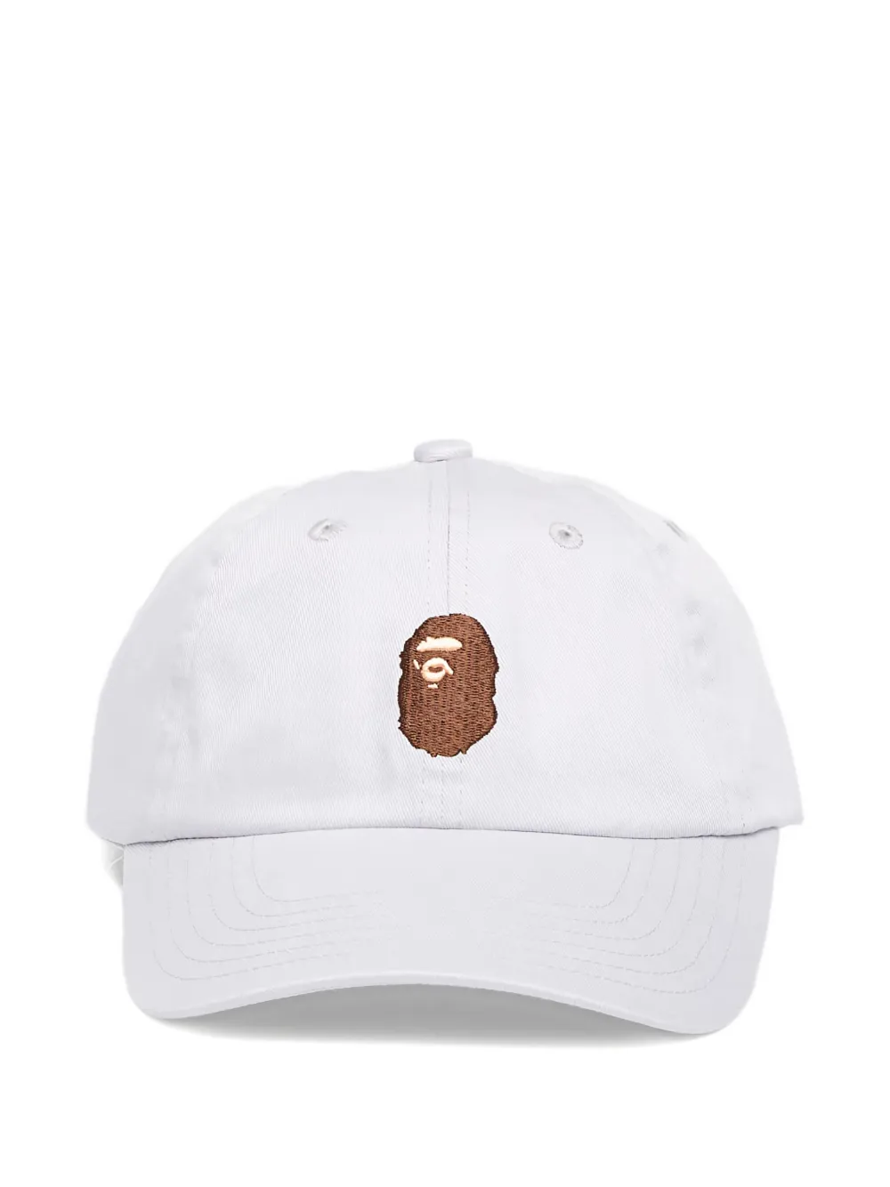 A BATHING APE embroidered-logo baseball cap Wit