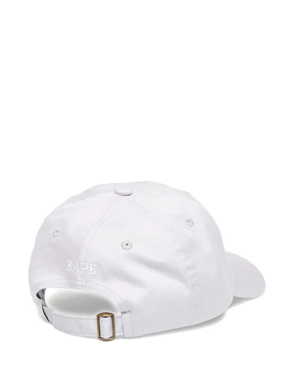A BATHING APE embroidered-logo baseball cap Wit