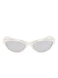 Jacquemus cat-eye sunglasses - White