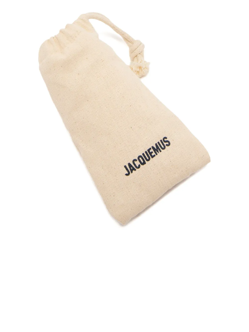 Jacquemus Zonnebril met cat-eye montuur Wit
