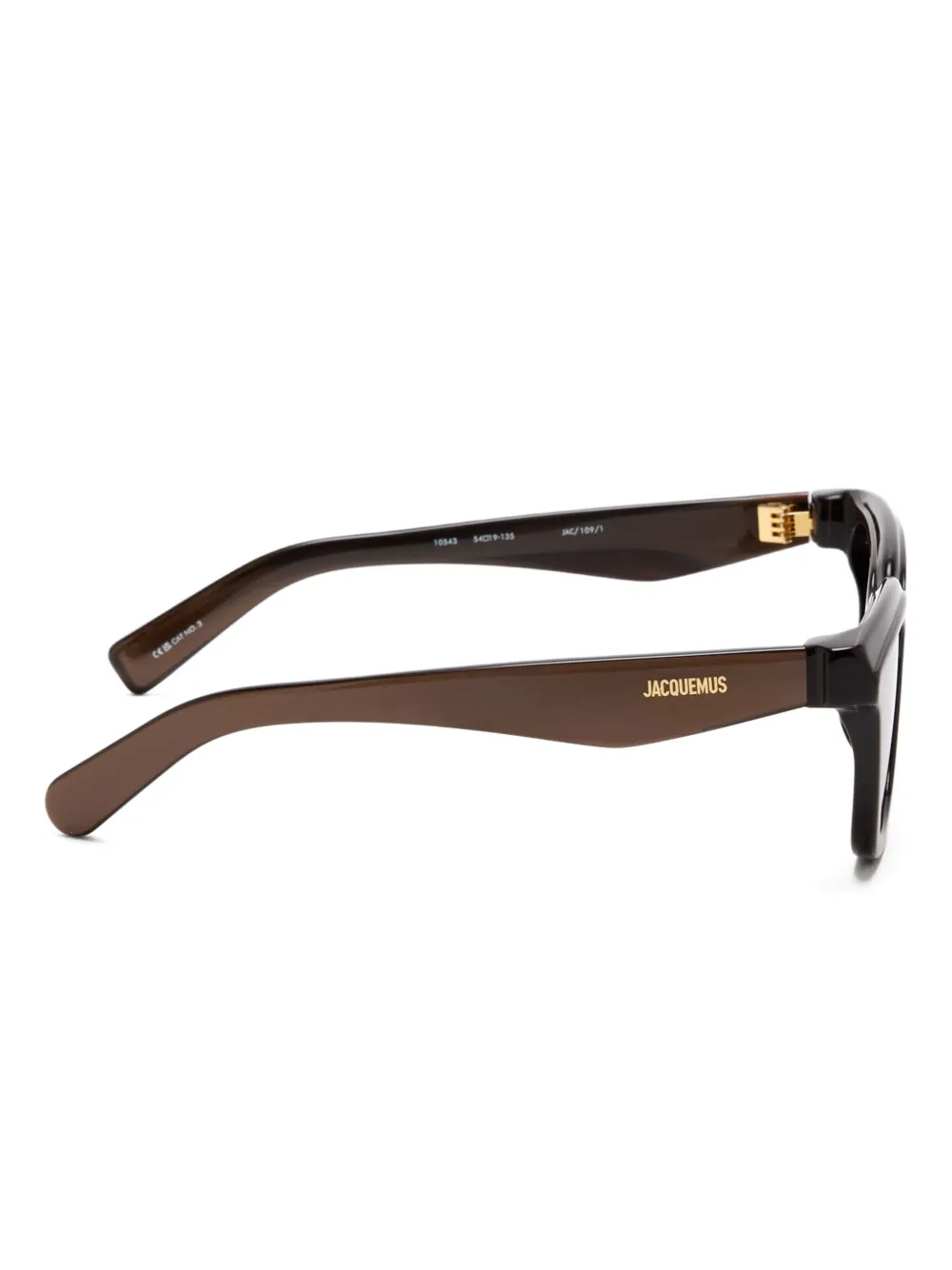 Jacquemus rectangle-frame sunglasses | Men | Image 2