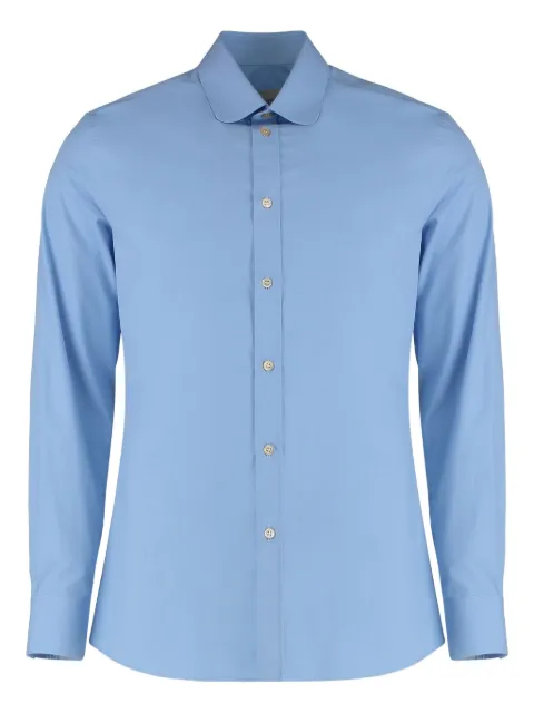 Valentino Garavani rounded-hem cotton shirt