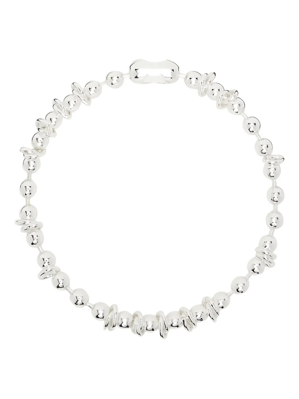 Martine Ali Beads-embellishment Necklace In Metallic