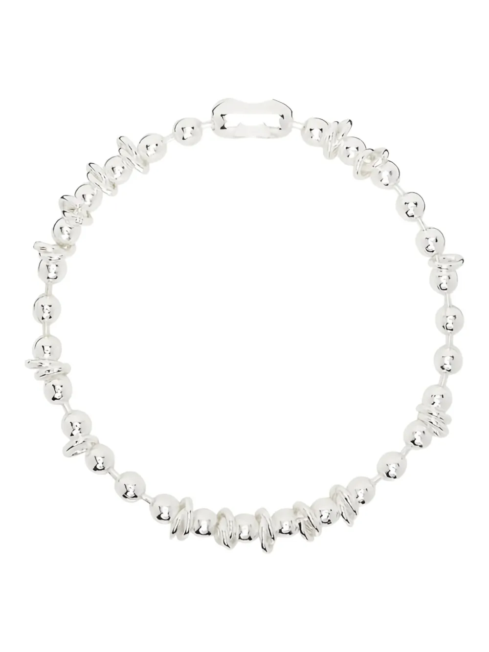 Martine Ali Beads-embellishment Necklace In Metallic