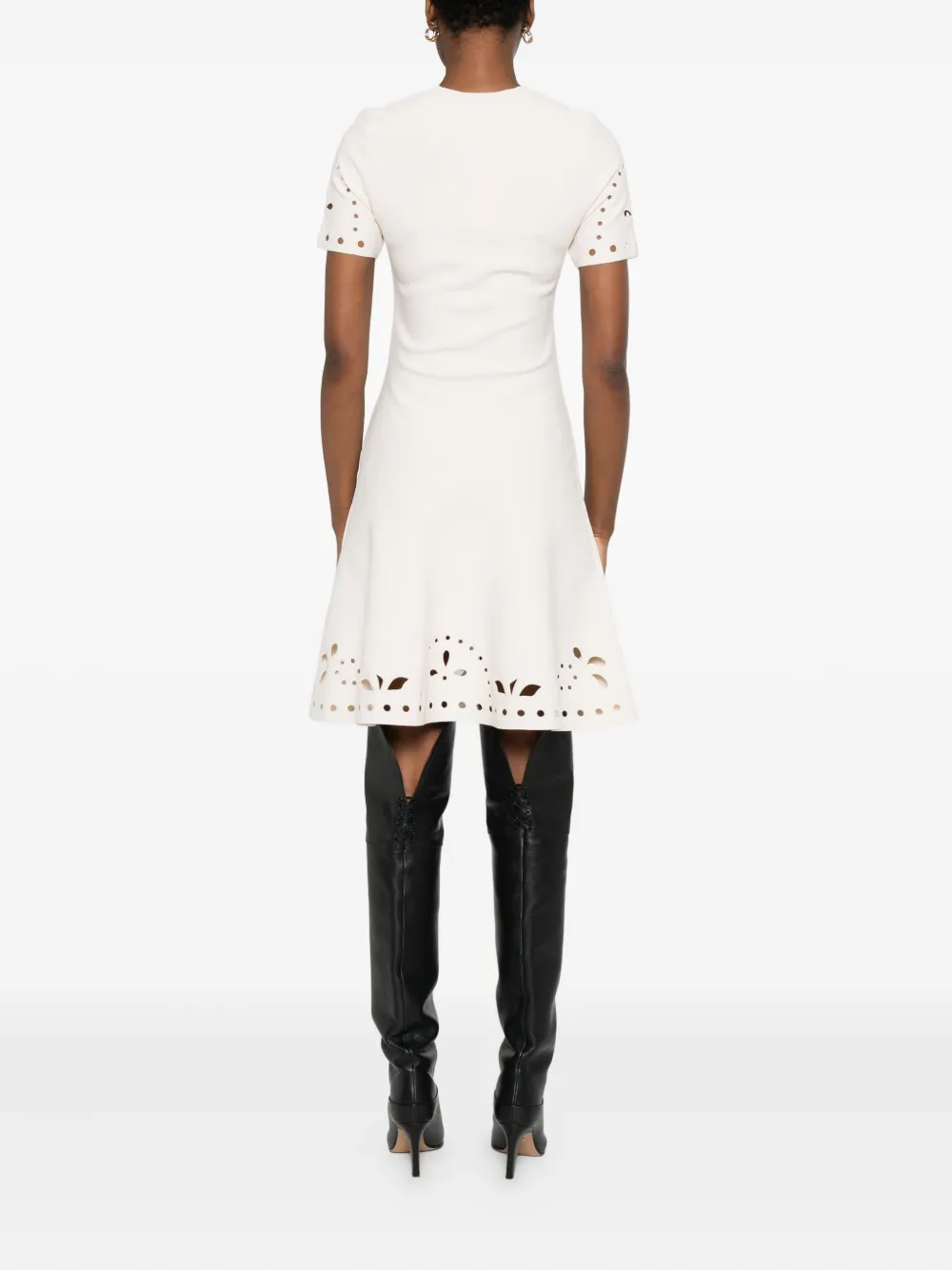 Ulla Johnson Uitgesneden midi-jurk Wit