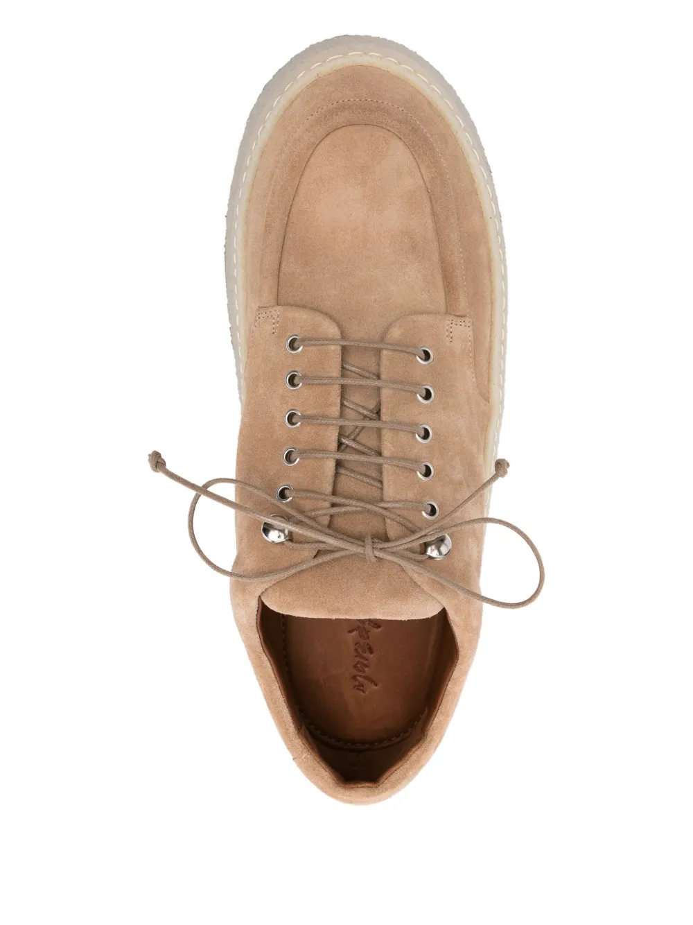 Marsèll lace-up platform derby shoes Neutrals